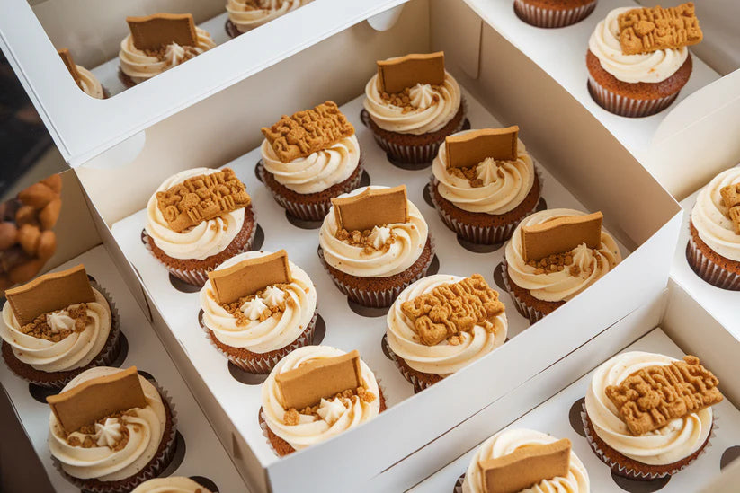 Artisan Lotus Biscoff Cupcakes