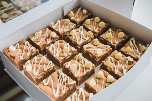Artisan White Chocolate Blondies Box