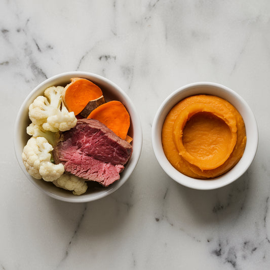 Organic Beef, Sweet Potato and Cauliflower Puree Baby Food 130g