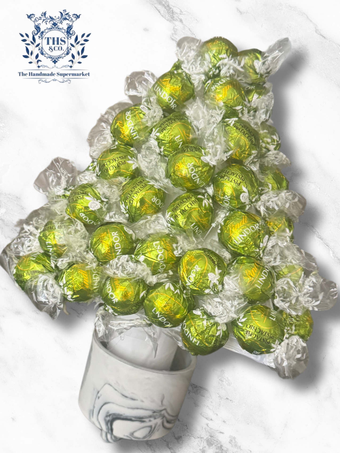 Green Tree - Chocolate Tree- Lindt Pistachio- Select Your Chocolate